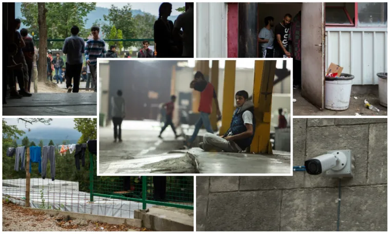 Migranti smje&scaron;teni blizu hrvatske granice: Pogledajte uvjete u kojima žive!