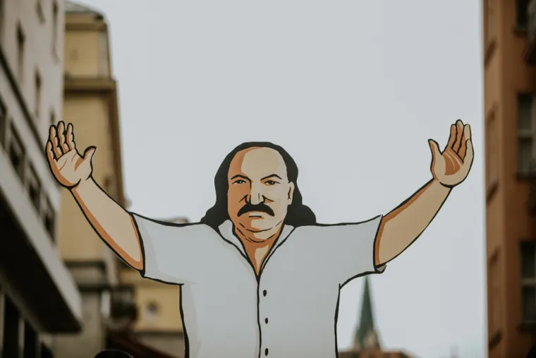 'Gigantski' Mi&scaron;o Kovač osvanuo na Trgu bana Josipa Jelačića