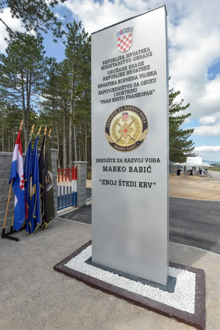 Mjesto gdje će se odgajati hrvatski komandosi: Otvoreno Sredi&scaron;te za razvoj vođa 'Marko Babić'