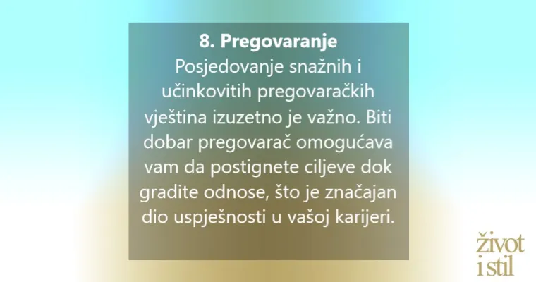 9 važnih vje&scaron;tina koje su vam potrebne kako biste bili uspje&scaron;ni