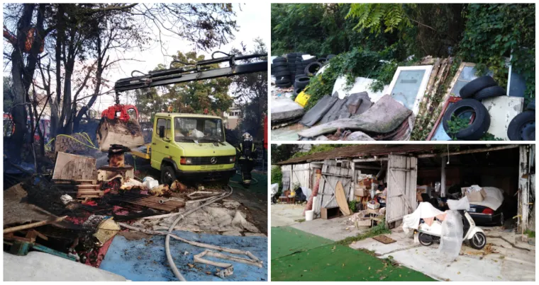 Uga&scaron;en požar u centru Zagreba: Pogledajte &scaron;to je sve bilo u dvori&scaron;tu gdje je buknula vatra!