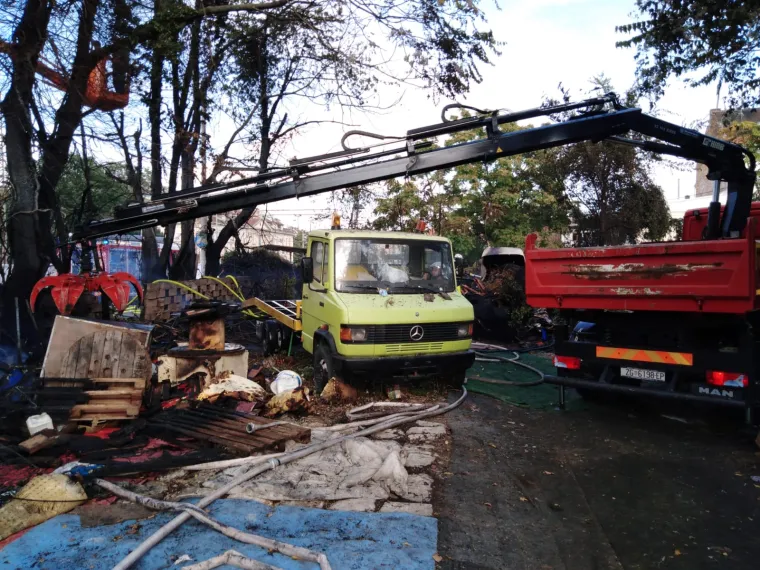 Uga&scaron;en požar u centru Zagreba: Pogledajte &scaron;to je sve bilo u dvori&scaron;tu gdje je buknula vatra!