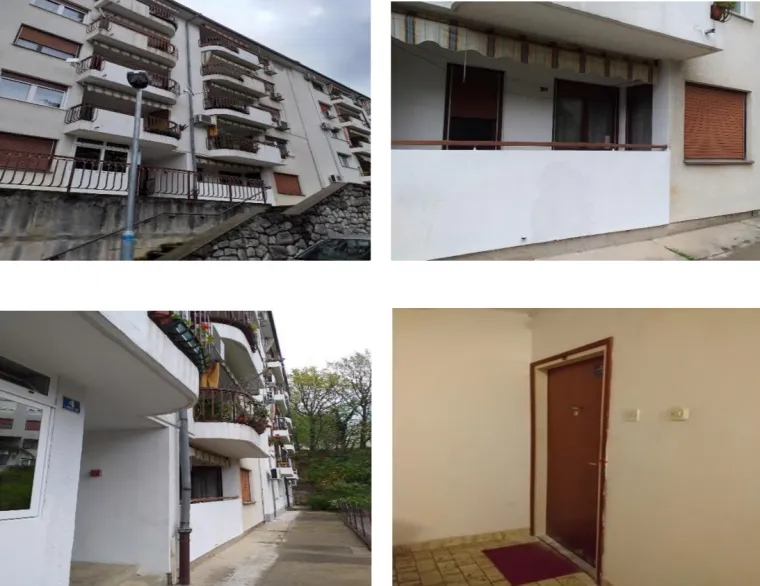 Rijeka, I. Milčetiča 4: jednosobni stan u suterenu, ukupne površine 36,22 m2, početne cijene 322.000 kuna.