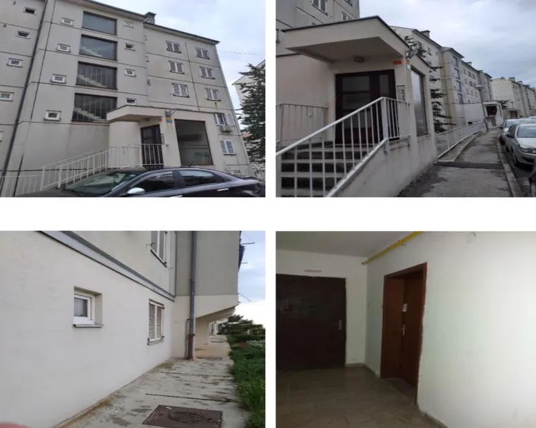 Rijeka, M. Rustanbega 22: stan u suterenu koji se sastoji od dnevnog boravka s kuhinjom, hodnika i kupaone s WC-om, ukupne površine 25,48 m2 i početne cijene od 241.000 kuna.
