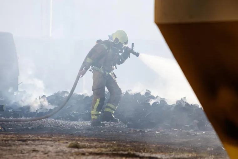 16.09.2019., Split - Veliki pozar na TTTS-u.
Photo: Milan Sabic/PIXSELL