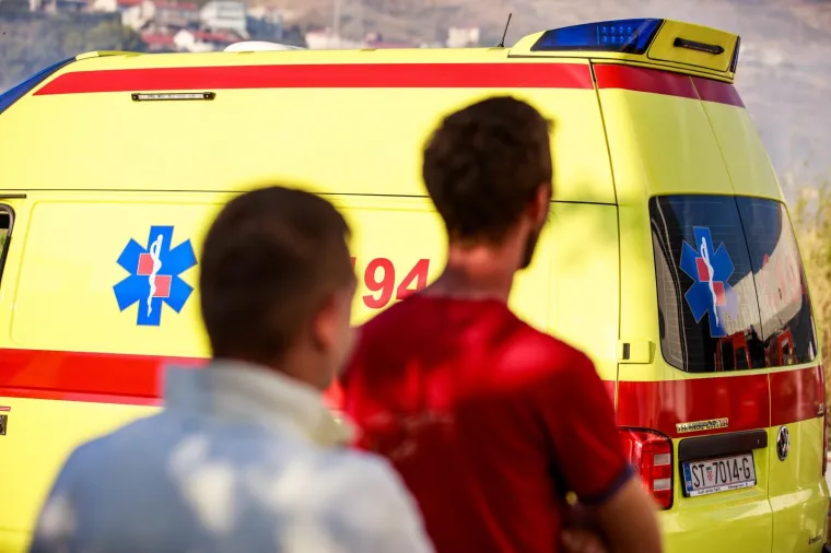 16.09.2019., Split - Veliki pozar na TTTS-u.
Photo: Milan Sabic/PIXSELL