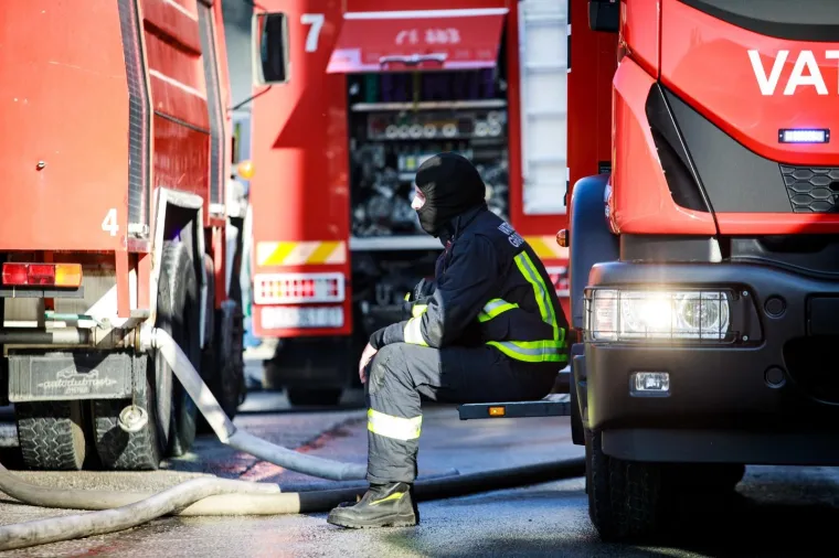 16.09.2019., Split - Veliki pozar na TTTS-u.
Photo: Milan Sabic/PIXSELL