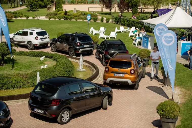 U Zaprešiću se ove nedjelje okupila najvedrija ekipa - vlasnici Dacia vozila