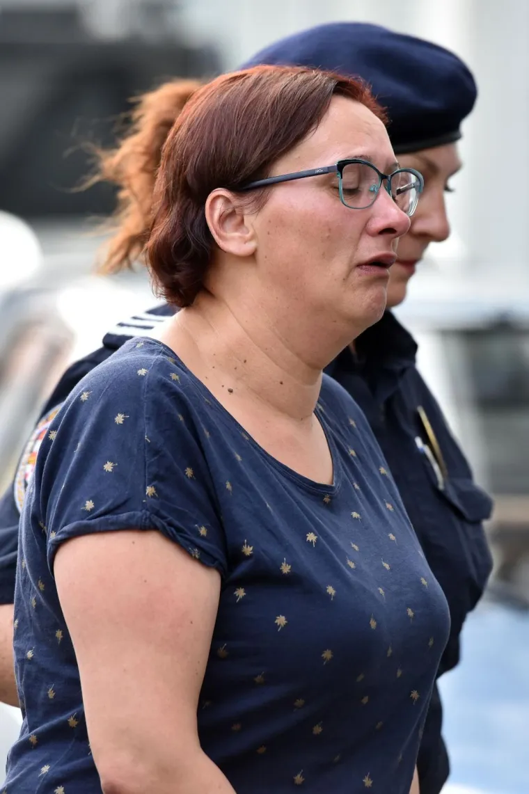 Slučaj '&scaron;krinja': Smiljana Srnec, optužena za ubojstvo sestre Jasmine, u lisicama dovedena na sud