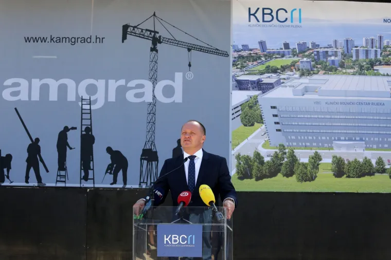 Plenković položio kamen temeljac za riječku bolnicu vrijednu gotovo milijardu kuna