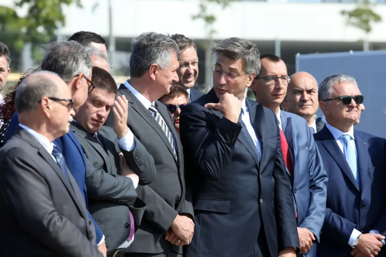 Plenković položio kamen temeljac za riječku bolnicu vrijednu gotovo milijardu kuna