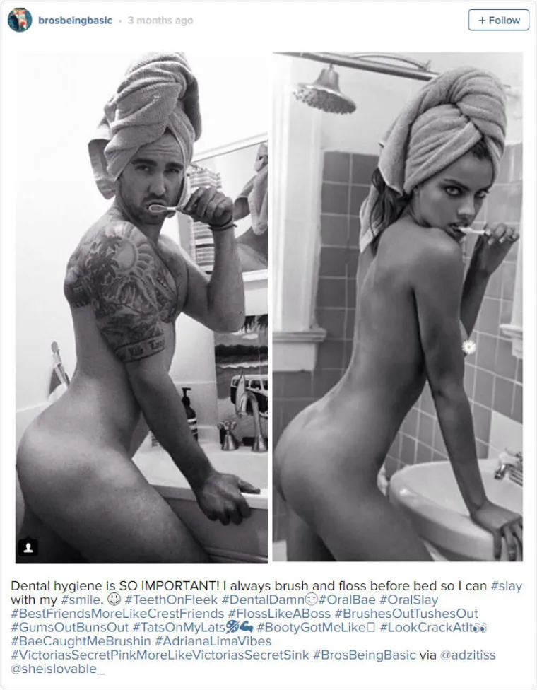 Ovaj Instagram je pun mu&scaron;karaca koji na urnebesne načine kopiraju fotografije ljep&scaron;eg spola