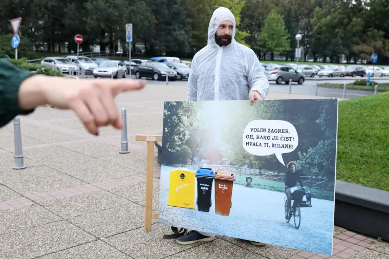 Zelena akcija upozorila: 'Bandić je obećavao idilu, a priredio kaos sa smećem'