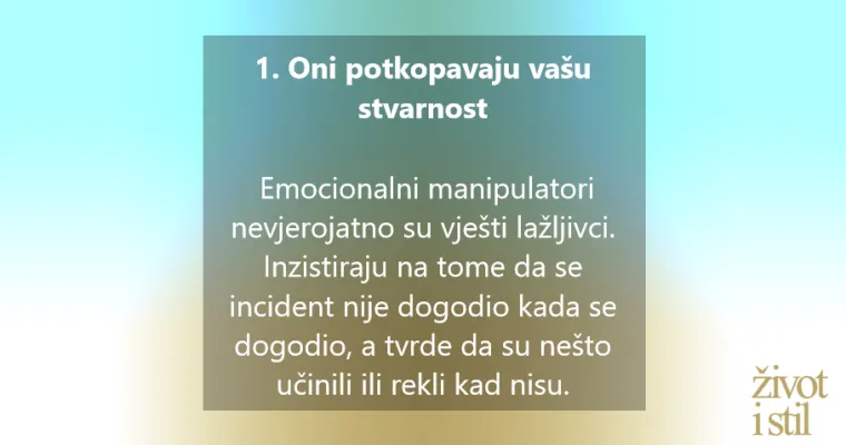7 znakova da imate posla s emocionalnim manipulatorom