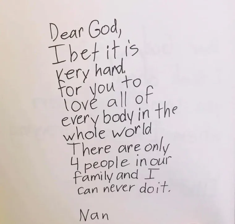 KLINCI PISALI PISMA BOGU, OVO JE POTPUNI &Scaron;OU: 'Možda se Kain i Abel ne bi toliko ubijali da su imali svaki svoju sobu'