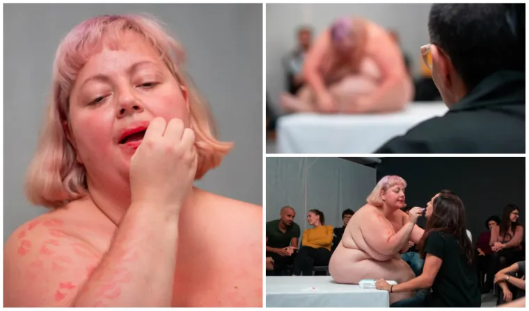 &Scaron;okantno ili...? Skinula se i tražila da je ljube po cijelom tijelu! Publika je rekla - da!