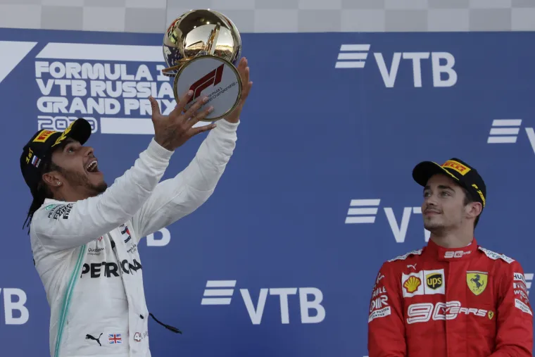 Lewis Hamilton potvrdio dominaciju slavljem u Rusiji: Odmah iza njega ciljem pro&scaron;ao Valtteri Bottas