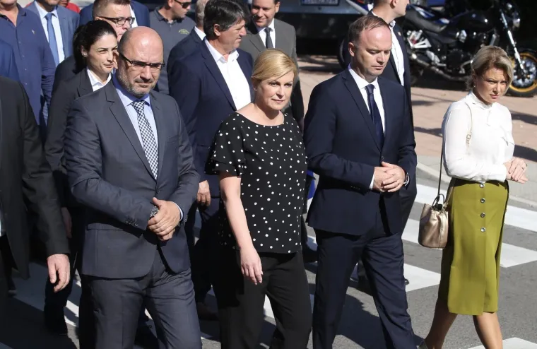Predsjednica Kolinda Grabar-Kitarović u Trilju
