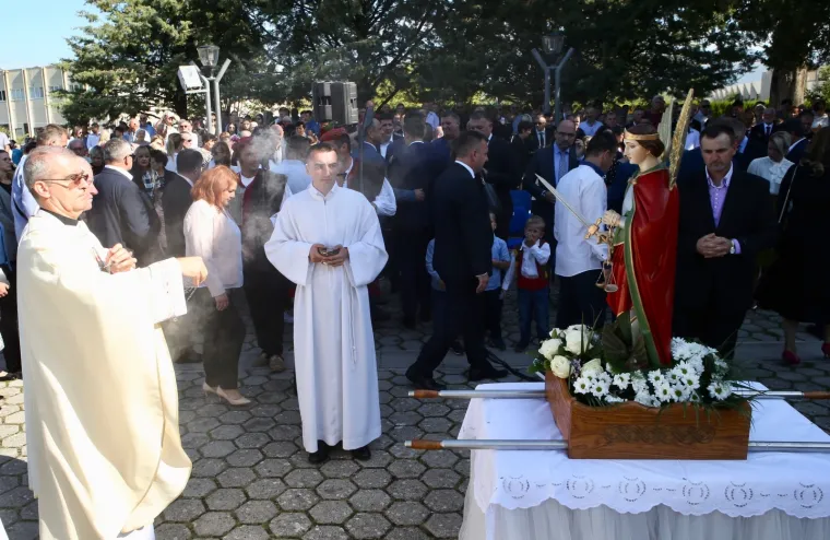 Predsjednica Kolinda Grabar-Kitarović u Trilju