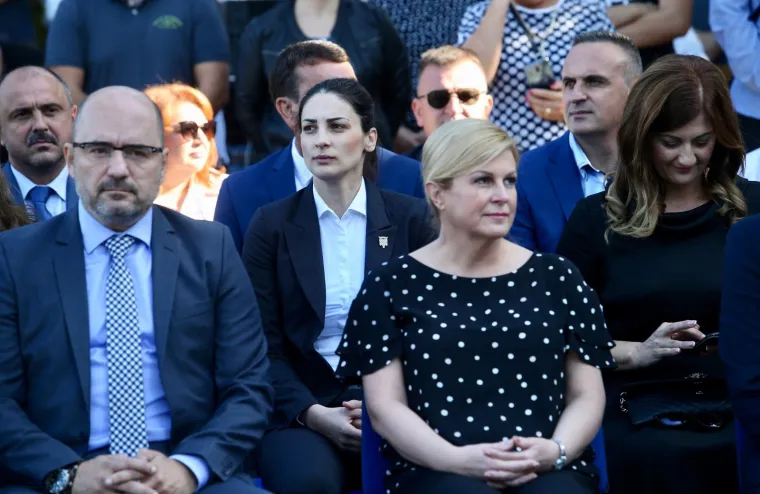 Predsjednica Kolinda Grabar-Kitarović u Trilju