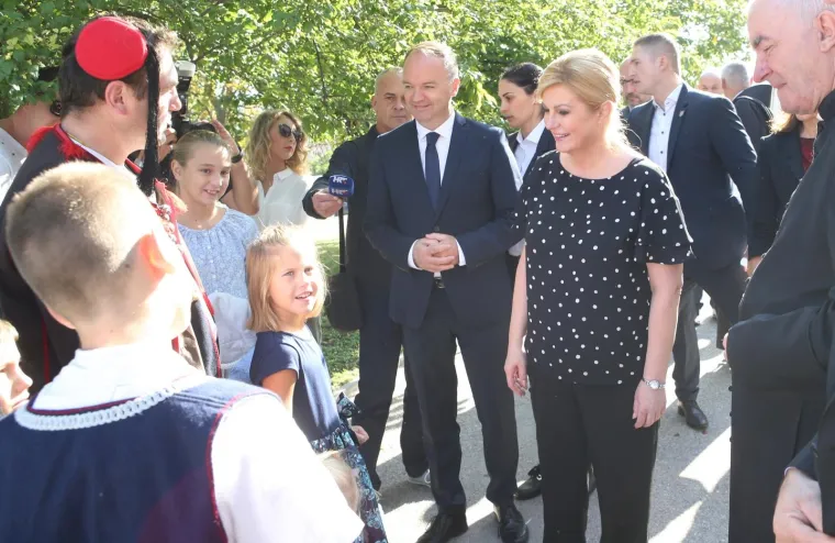Predsjednica Kolinda Grabar-Kitarović u Trilju