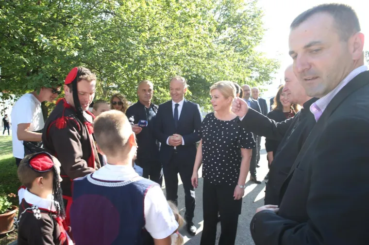 Predsjednica Kolinda Grabar-Kitarović u Trilju