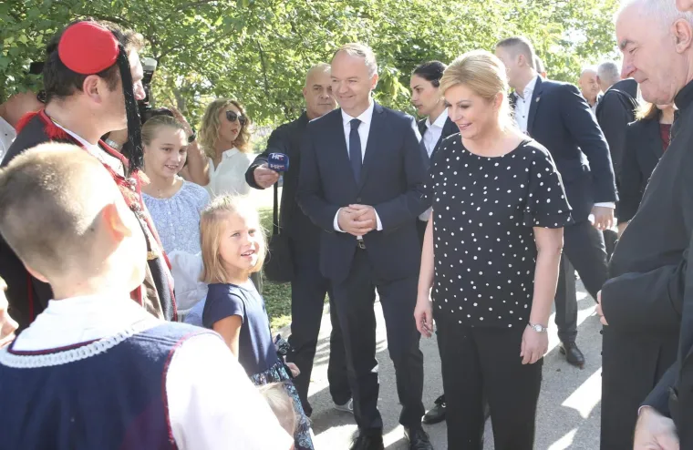 Predsjednica Kolinda Grabar-Kitarović u Trilju