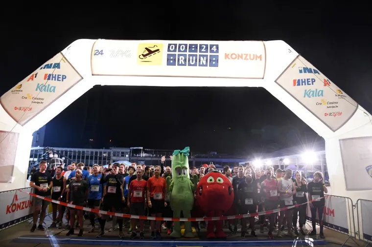 Velika fotogalerija: 1.200 trkača trčalo po pisti Zračne luke Franjo Tuđman u utrci 00:24