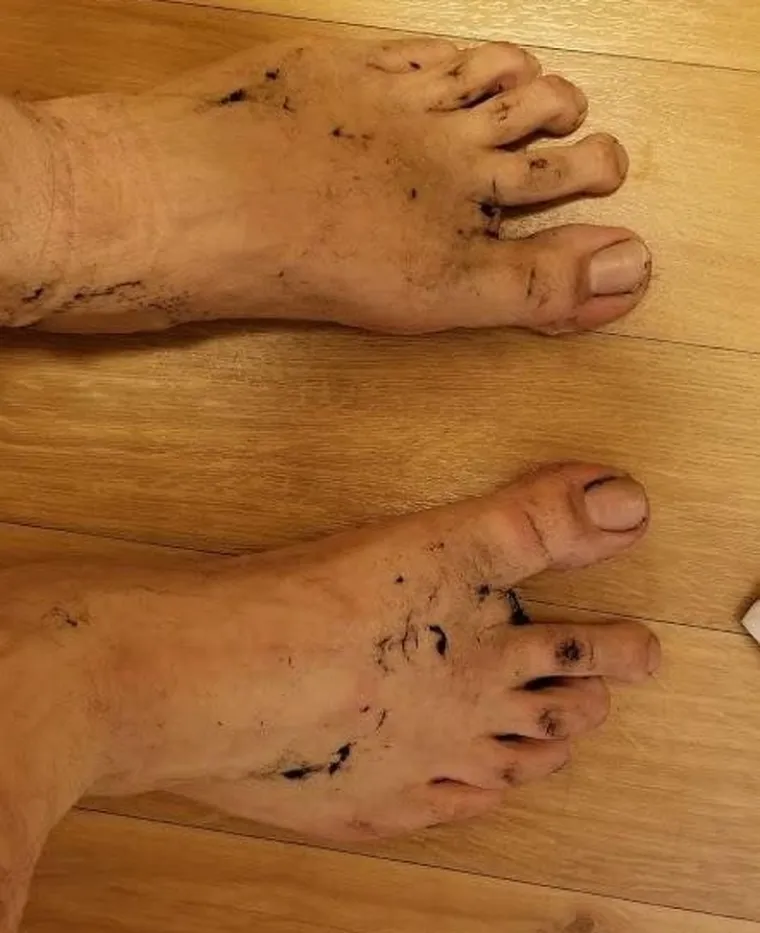 Prvo no&scaron;enje novih čarapa