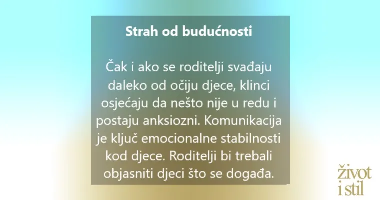 Odlučili ste ostati u braku zbog djece? Ovo su posljedice koje trpe klinci