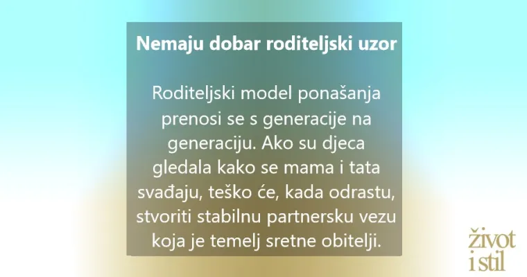 Odlučili ste ostati u braku zbog djece? Ovo su posljedice koje trpe klinci
