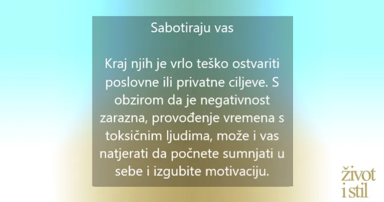 Od vitalne važnosti: 6 razloga za&scaron;to je važno isključiti toksične ljude iz svog života