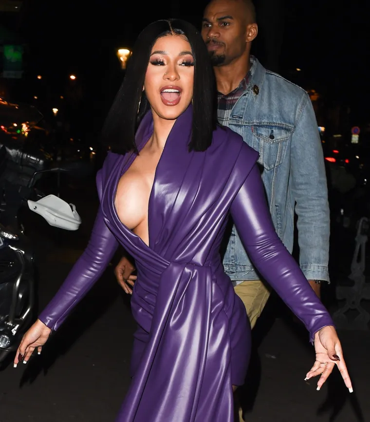 Američka reperica Cardi B na Tjednu mode u Parizu