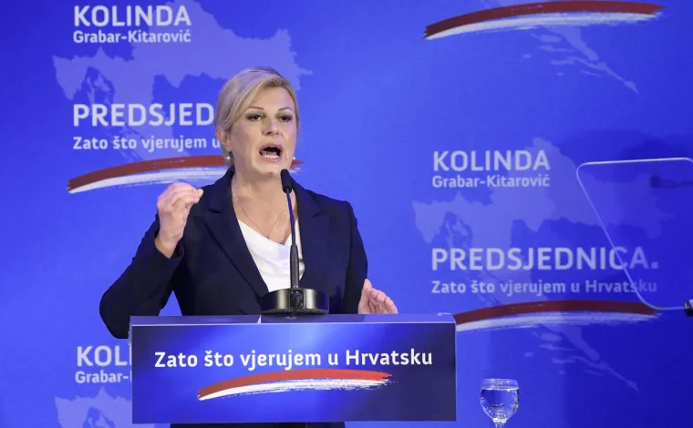 'Lijep i sunčan dan': Grabar-Kitarović u plavom objavila novi pohod na Pantovčak, Jakov je podržao