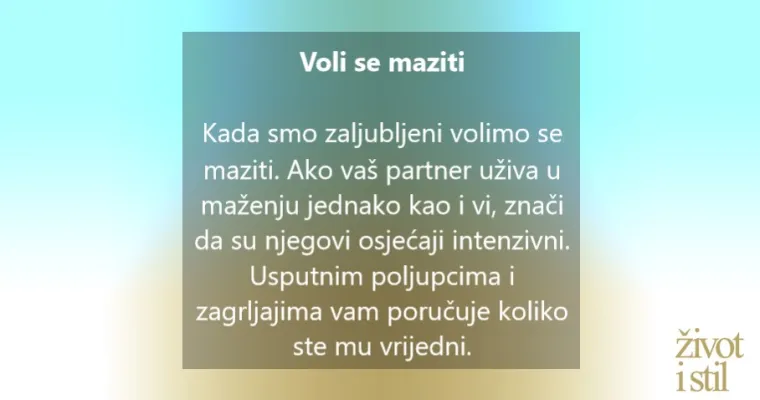 Neverbalni znakovi ljubavi: Želite li otkriti koliko vas netko voli, obratite pažnju na ove stvari