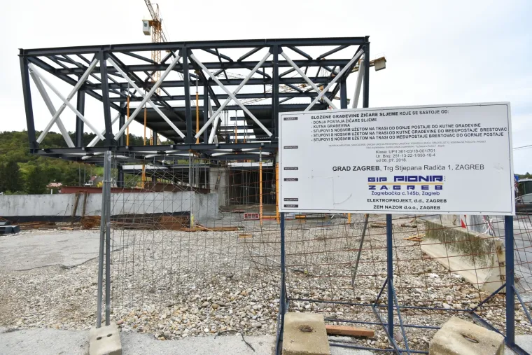 Bude li sve po planu, u pogonu već iduće godine: Pogledajte kako napreduju radovi na sljemenskoj žičari