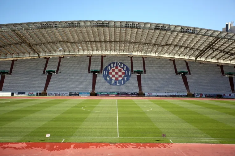 FOTO Travnjak na Poljudu u lo&scaron;em stanju uoči utakmice Hrvatska - Mađarska