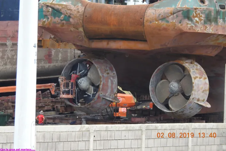 Oronuo i uni&scaron;ten! Ovo je brod s kojeg je, nakon potonuća, nestao hrvatski kapetan