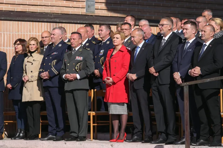 Na vojnom hodočašću u Mariji Bistrici tisuće vojnika, policajaca i branitelja, među njima i Kolinda Grabar Kitarović