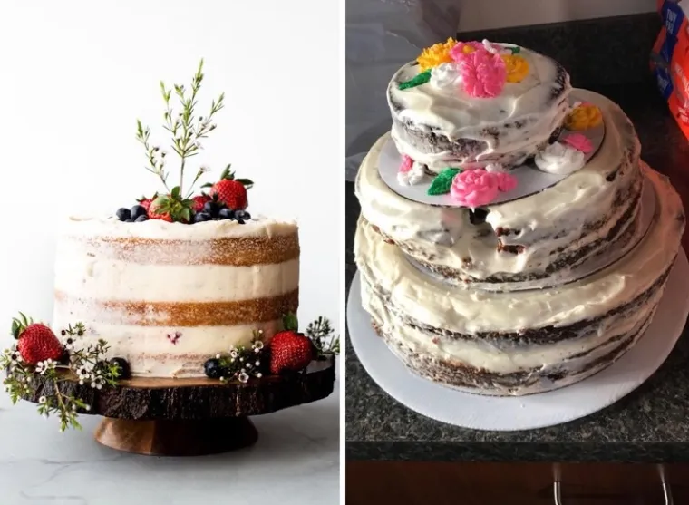 Naručila je tortu slijeva, a dobila ovu zdesna."