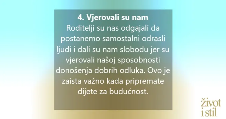 7 stvari u odgoju koje su radili na&scaron;i roditelji, a i danas su jako korisne
