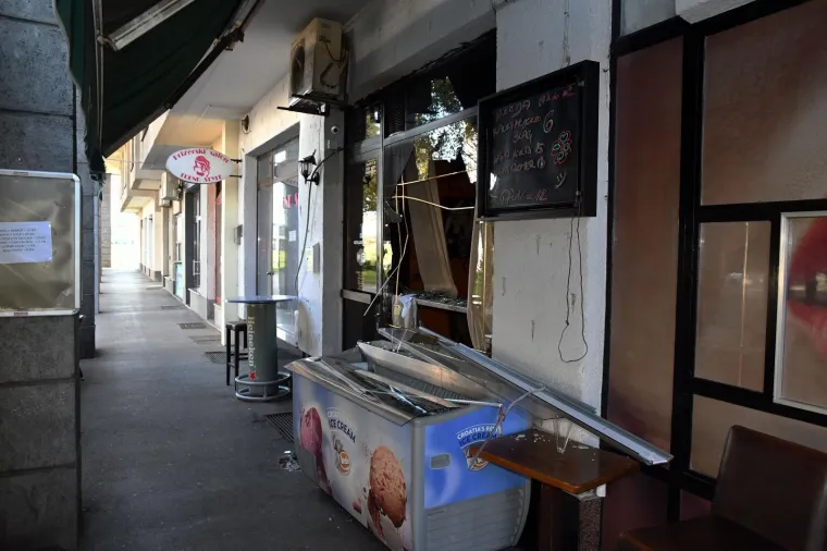 Policijski očevid ispred lokala gdje se pucalo već drugi put u manje od godinu dana