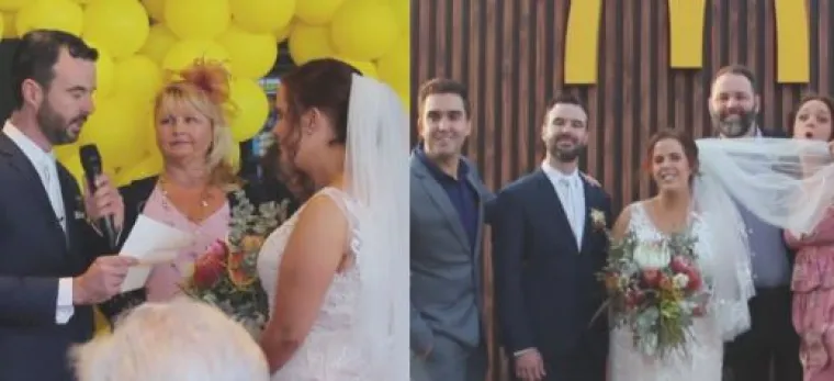 Za sve ljubitelje brze hrane: Pogledajte kako izgleda vjenčanje u McDonald'su