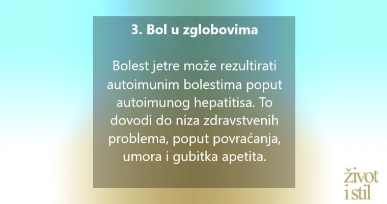 6 znakova da vaš način života utječe na zdravlje jetre