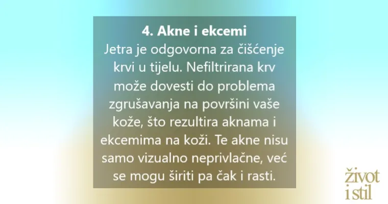 6 znakova da vaš način života utječe na zdravlje jetre