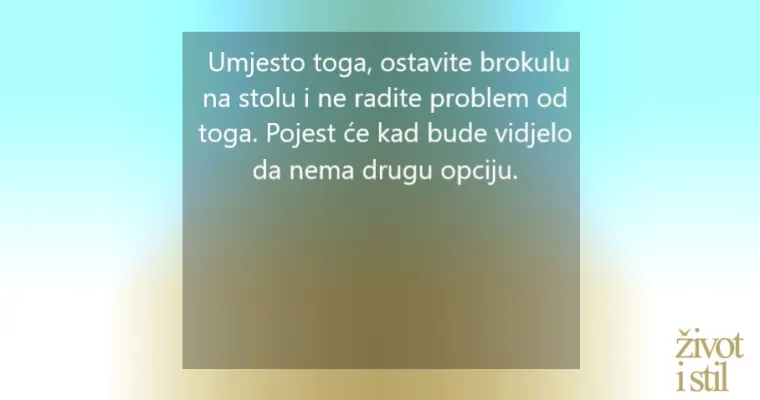 Nutricionisti otkrili lo&scaron;e navike koje nesvjesno usađujemo djeci za stolom