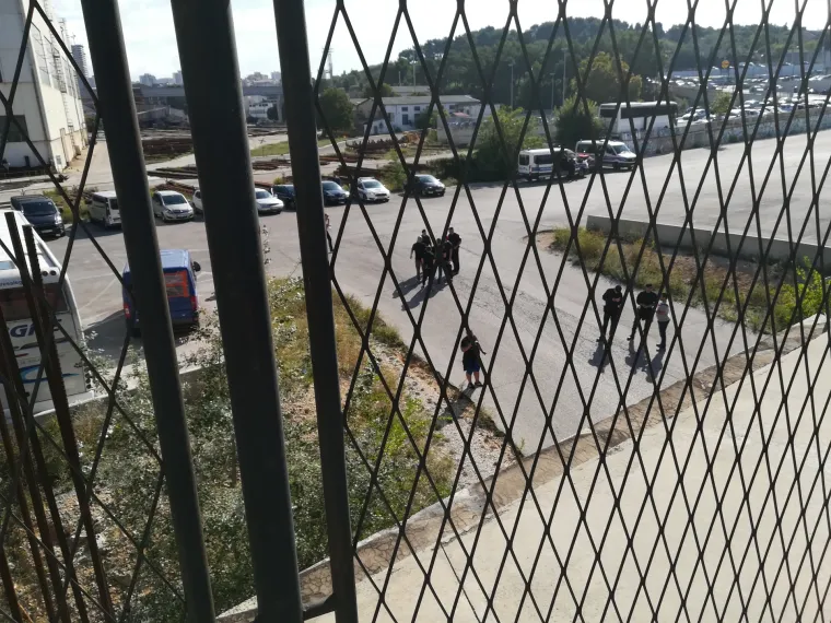Mađarski navijači u SPlitu su smješteni kod Spaladium Arene.
