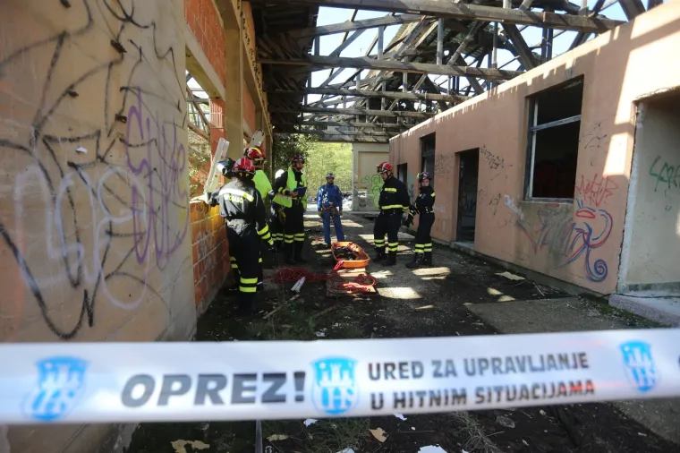 Ured za upravljanje u hitnim situacijama organizirao je na ciglani Črnomerec vježbu postrojbi civilne za&scaron;tite Grada Zagreba pod nazivom Ciglana