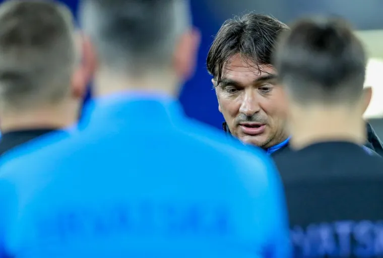 12.10.2019., Stadion Cardiff City, Cardiff, Wales - Trening nogometasa Hrvatske uoci kvalifikacijske utakmice za Europsko prvenstvo s Walesom.  Zlatko Dalic Photo: Sanjin Strukic/PIXSELL