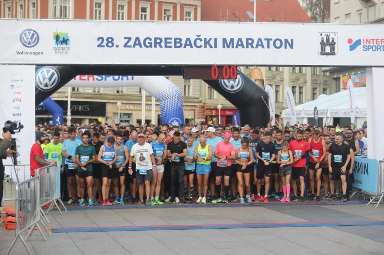 Metropolu preplavile stotine trkača: Amateri, sporta&scaron;i i zlatni olimpijci na Zagrebačkom maratonu